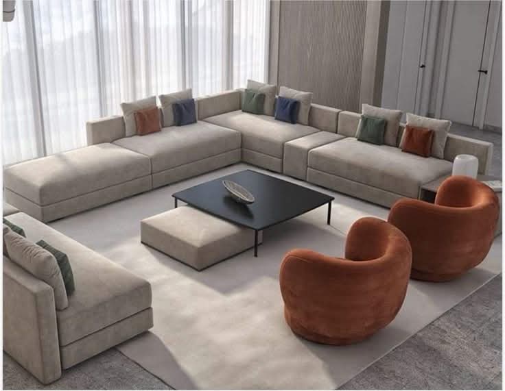 Modern U-Shaped Sectional